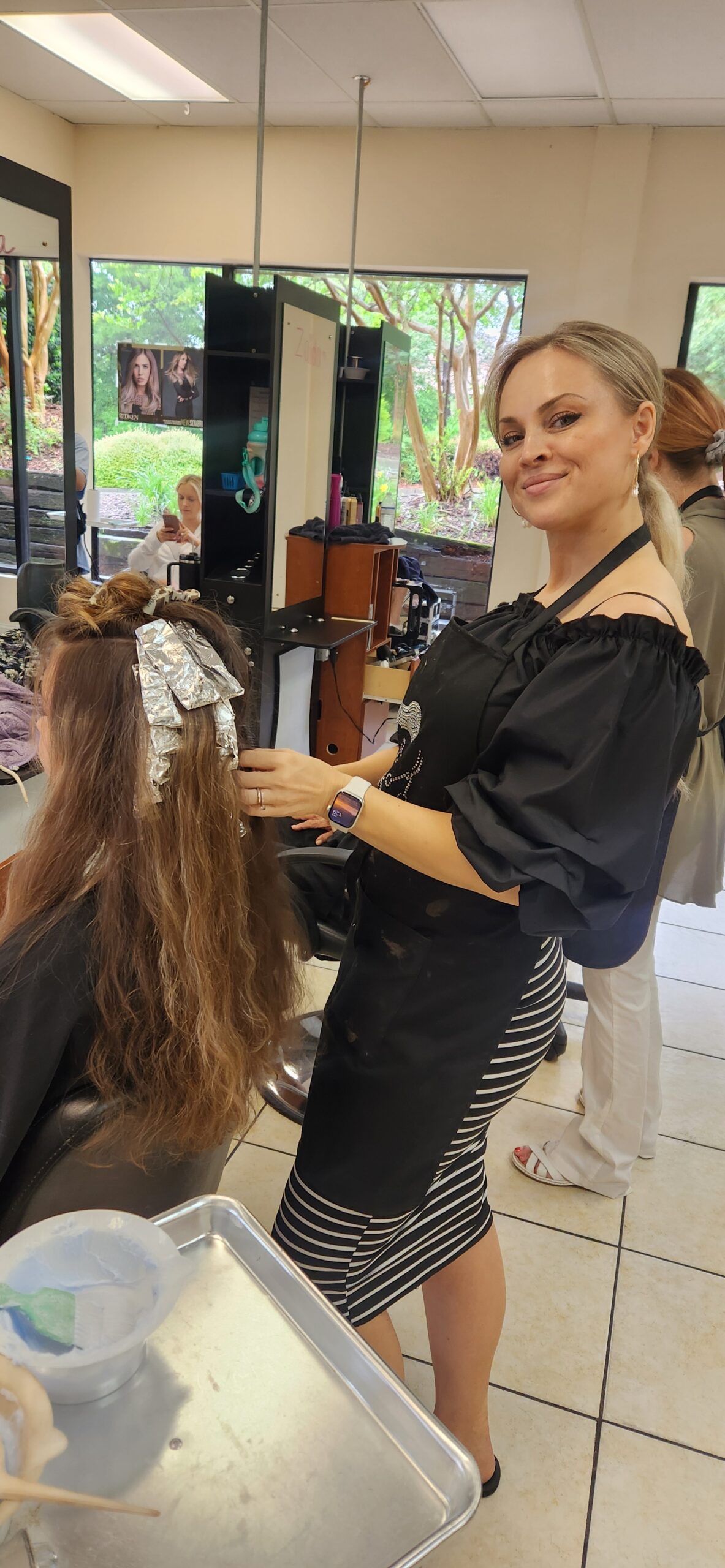 Barbering techniques class